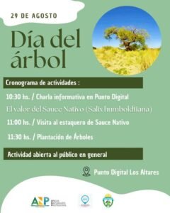 Jornada de concientización por el Día del Árbol