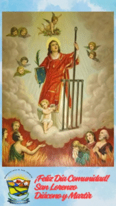Feliz día a toda la comunidad de San Lorenzo