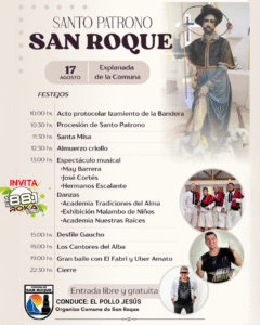 Patronales en Comuna San Roque