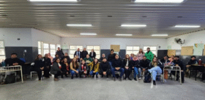 Desde la Secretaría de Juventud, Mujer, Género y Diversidad, junto a la Escuela Secundaria N°24, realizamos el Taller sobre Manejo del Estrés Laboral destinado a profesores.