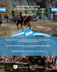 Homenaje al Gral. José de San Martín