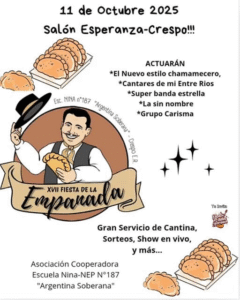 ¡𝗦𝗲 𝘃𝗶𝗲𝗻𝗲 𝗹𝗮 𝗫𝗩𝗜𝗜 𝗙𝗶𝗲𝘀𝘁𝗮 𝗱𝗲 𝗹𝗮 𝗘𝗺𝗽𝗮𝗻𝗮𝗱𝗮 𝗲𝗻 𝗖𝗿𝗲𝘀𝗽𝗼! ⁣