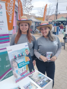 Villa Giardino promocionando las Fiestas Patronales en honor a la Virgen de la Merced, durante la Fiesta Patronal de Villa de Soto 2025!!!