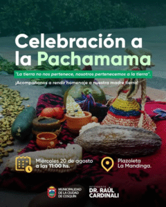 ¡Celebración a la Pachamama!
