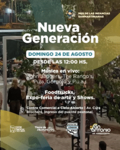 Nueva Generación en el Mes de las Infancias Sanmartinianas