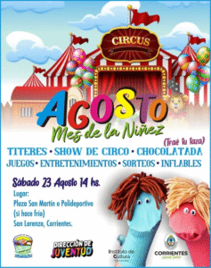 Agosto es el mes de los niños