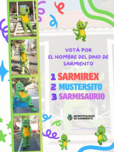 ¡Llegó el momento de elegir el nombre de nuestro Dino!