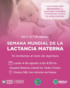 SEMANA MUNDIAL DE LA LACTANCIA MATERNA