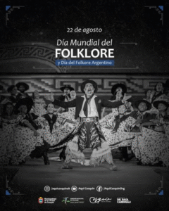 Hoy, 22 de Agosto, es el Día Mundial del Folklore, un término creado en 1846 por el arqueólogo y escritor británico William J. Thoms.