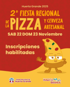 FIESTA REGIONAL DE LA PIZZA Y LA CERVEZA ARTESANAL