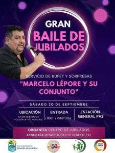 GRAN BAILE del DÍA del JUBILADO
