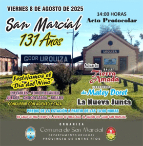 131 años de San Marcial, Entre Ríos