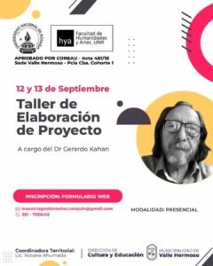 Nuevo seminario en el marco de la Maestría en Gestión y Asesoramiento Pedagógico de las Organizaciones Educativas que se dicta en Valle Her…