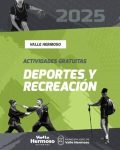 Área de Deportes y Recreación – Grilla de Actividades Gratuitas…