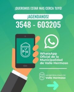 Si recibís notificaciones de este contacto, somos nosotros…