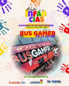 El Bus Gamer llega a La Falda…