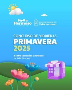 Primavera en Valle Hermoso | Concurso de Vidrieras 2025…