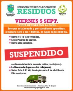 Atención vecinos de Epuyén….