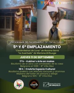 CONTINÚAN LOS EMPLAZAMIENTOS DE ESCULTURAS…