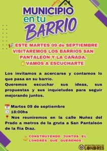 MUNICIPIO EN TU BARRIO…