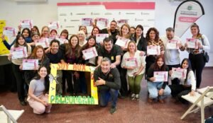 Entrega de certificados del primer ciclo complementario de Peluquería Profesional…