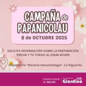 Campaña de Papanicolaou…