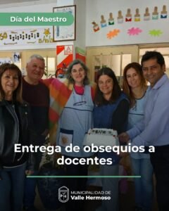 En el Día del Maestro rendimos homenaje a quienes forman y acompañan con vocación a las nuevas generaciones….