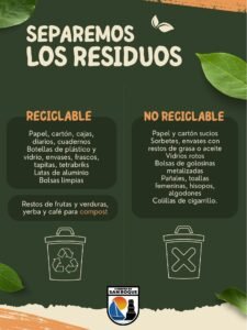 La Comuna de San Roque comienza con la campaña de concientización sobre el cuidado del medioambiente, compartimos con los vecinos informaci…