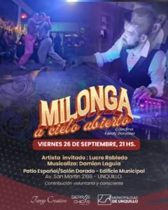 MILONGA A CIELO ABIERTO!…