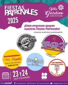 Estas son algunas de las empresas que ya se suman y apoyan nuestras Fiestas Patronales…