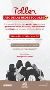 Taller: ABC de las Redes Sociales!…