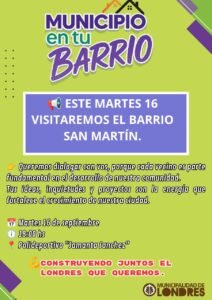 Municipio en tu Barrio…