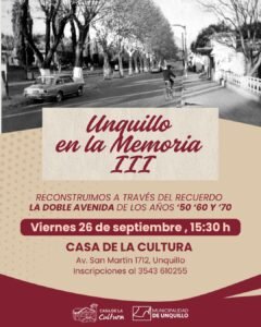 UNQUILLO EN LA MEMORIA III…