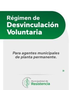 Desliza e informate del Nuevo Régimen de Desvinculación Voluntaria…