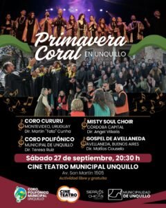 PRIMAVERA CORAL EN UNQUILLO…