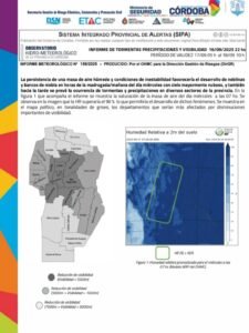 Aviso por tormentas y precipitaciones…