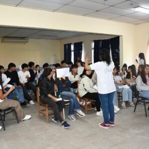 Llevamos adelante un taller de orientación vocacional en la EES N°54 “Pablo Riccheri”, destinado a alumnos de quinto año….