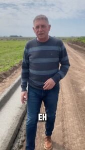 Con enorme felicidad anunciamos la obra de cordón cuneta, en el Loteo Municipal de 243 lotes demostrando nuestro compromiso con el desarroll…