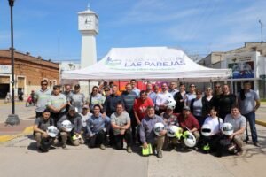 El Intendente Horacio Compagnucci participó junto al Secretario de Gabinete y Gestión Pública y funcionario provinciales de la Clínica de C…