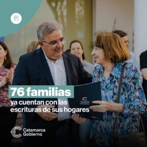 Seguridad y derechos para las familias catamarqueñas…