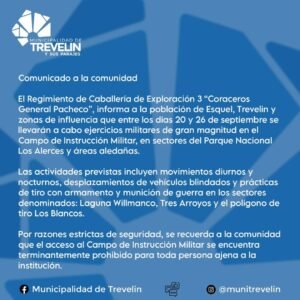 Comunicado a la comunidad…