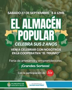 EL ALMACÉN POPULAR CELEBRA SUS 2 AÑOS…