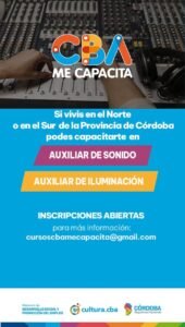 Cursos con encuentros virtuales y presenciales dirigidos a trabajadores de cultura municipal e independientes.                              …