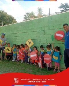 Seguridad Urbana – Jornada de Educación Vial Sala Cuna “Aprendo Creando”…