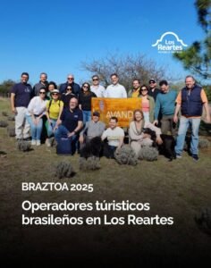 Operadores turísticos de Brasil visitaron Los Reartes…