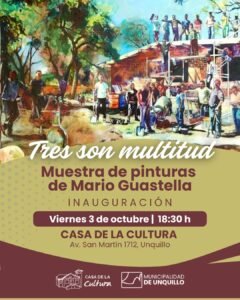 MUESTRA DE PINTURA DE MARIO GUASTELLA…