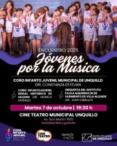 JÓVENES POR LA MÚSICA: ENCUENTRO 2025!…