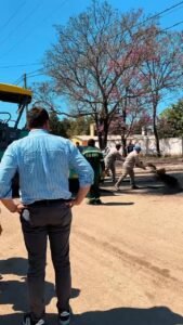 Obras de Asfaltado en Los Altos!!…