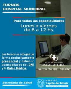 Hospital Municipal Oscar A. Luqui – Turnos y Especialidades…