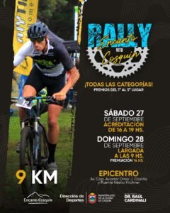 RALLY MTB – Encanto Cosquín…